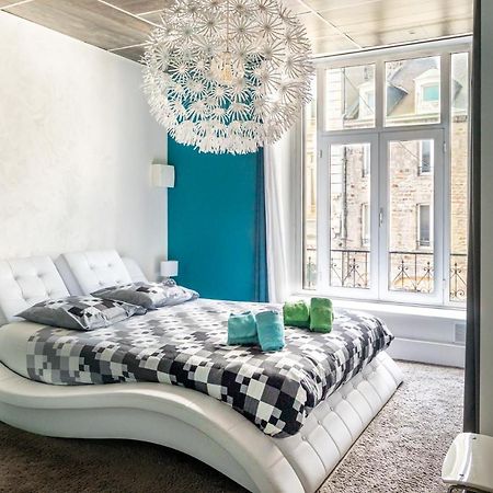 Ker Brunat Centre Historique Idealement Situe Cosy Calme Grand Appartement Dinan Dış mekan fotoğraf