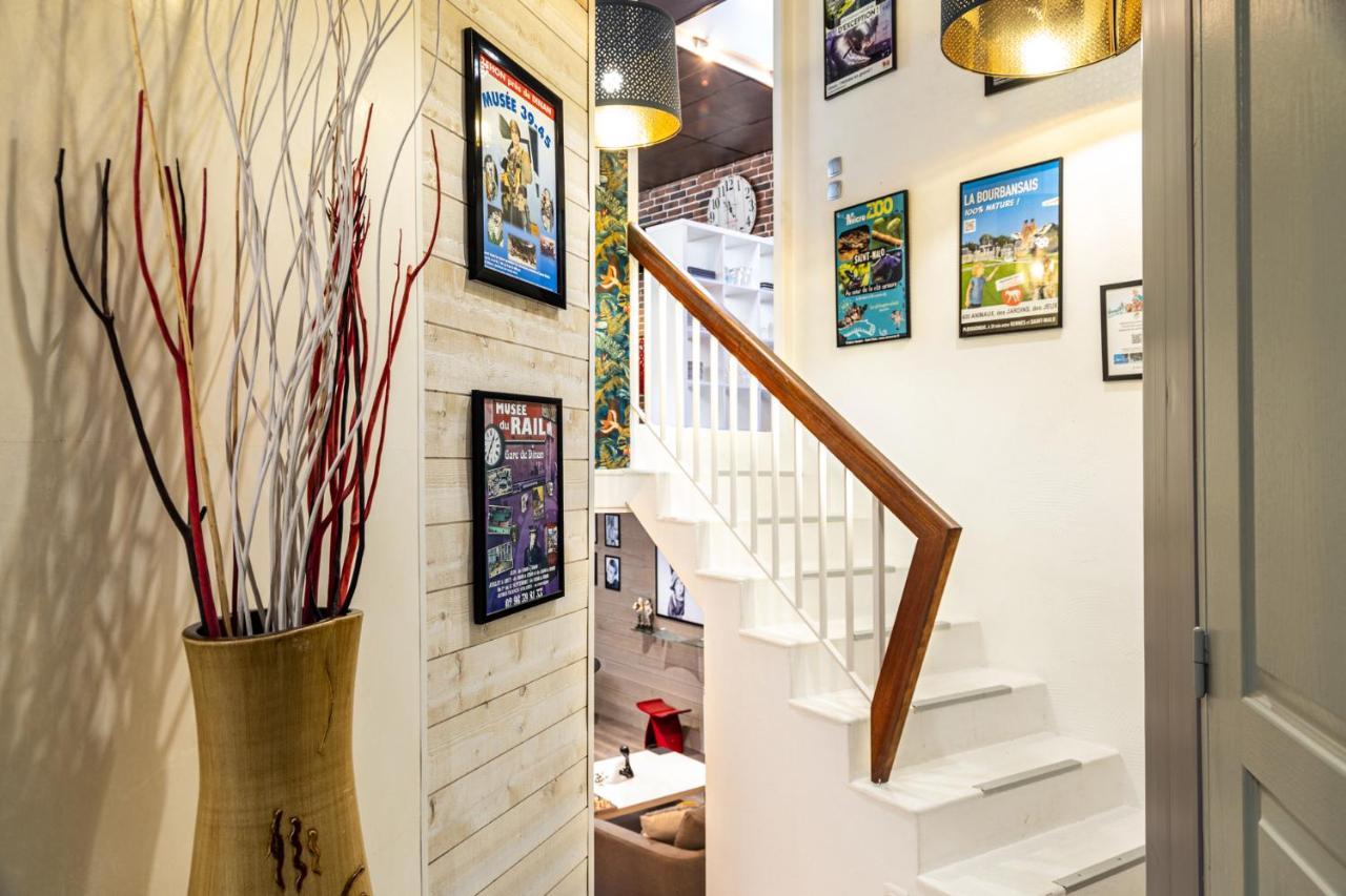 Ker Brunat Centre Historique Idealement Situe Cosy Calme Grand Appartement Dinan Dış mekan fotoğraf