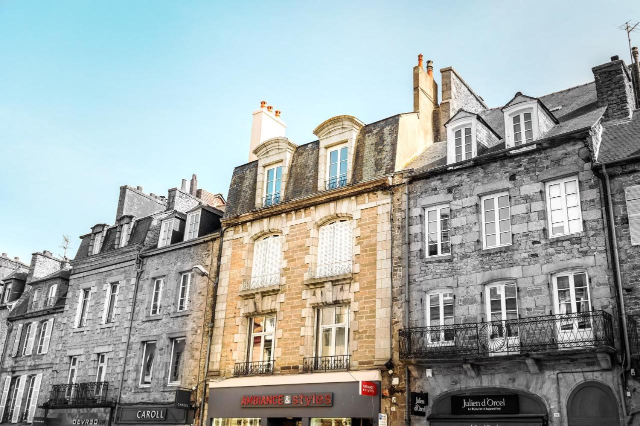 Ker Brunat Centre Historique Idealement Situe Cosy Calme Grand Appartement Dinan Dış mekan fotoğraf